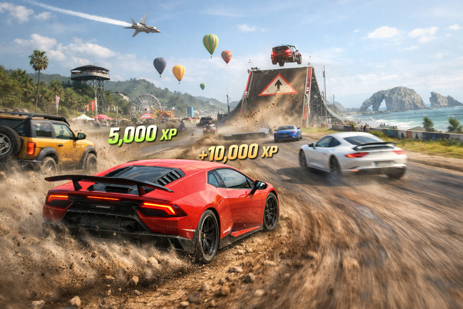 Fastest Way to Level Up and Gain XP in Forza Horizon 6